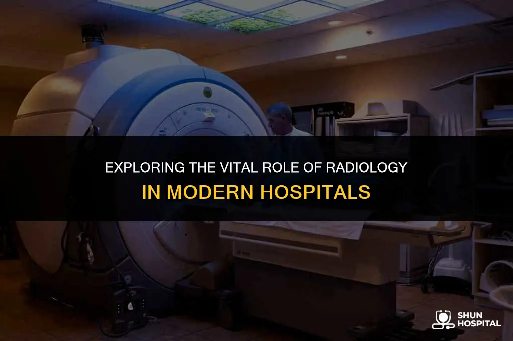 what is radiology in hospital