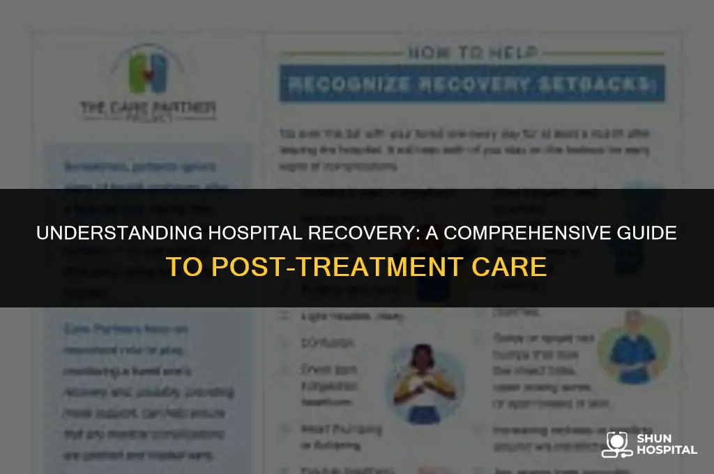 what is recovery in hospital