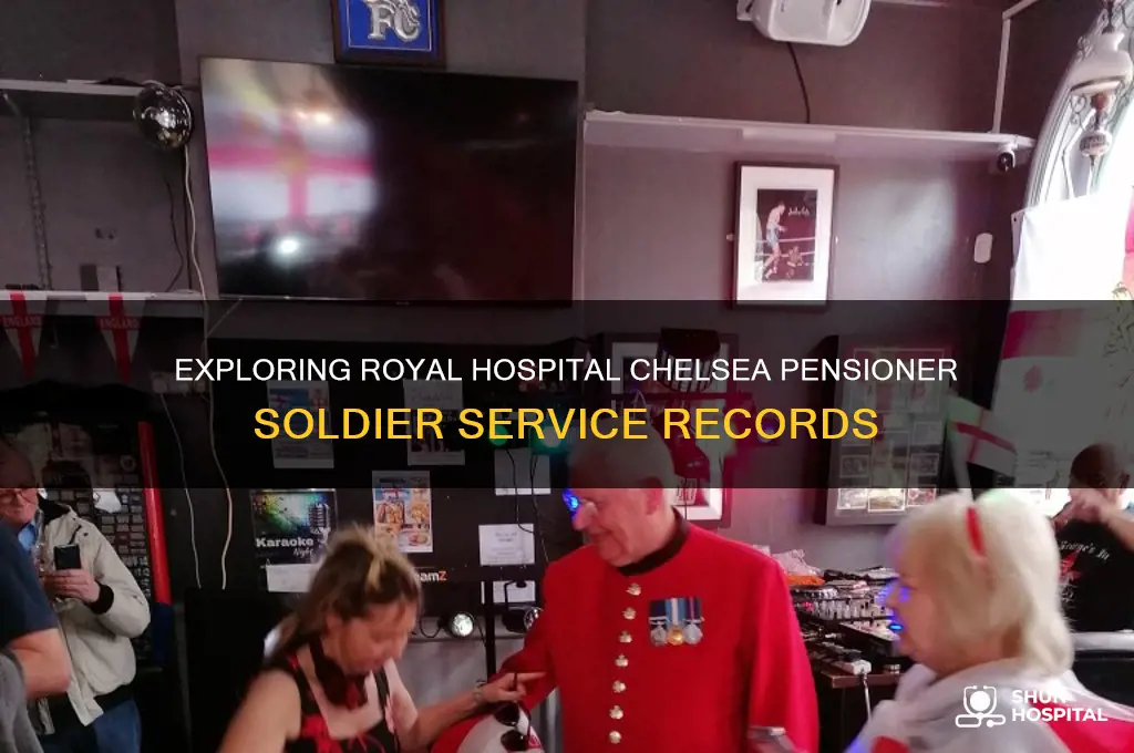 what is royal hospital chelsea pensioner soldier service records