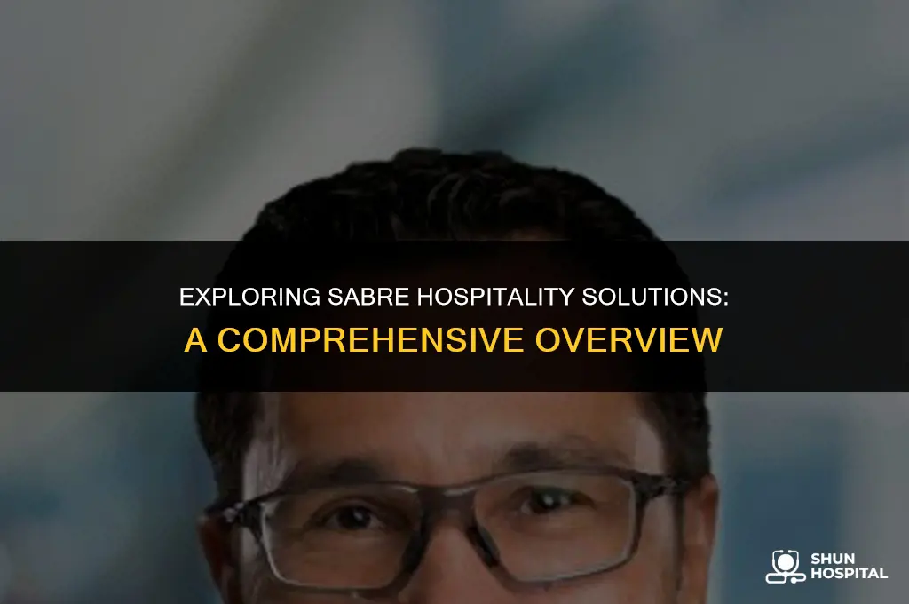 what is sabre hospitality solutions