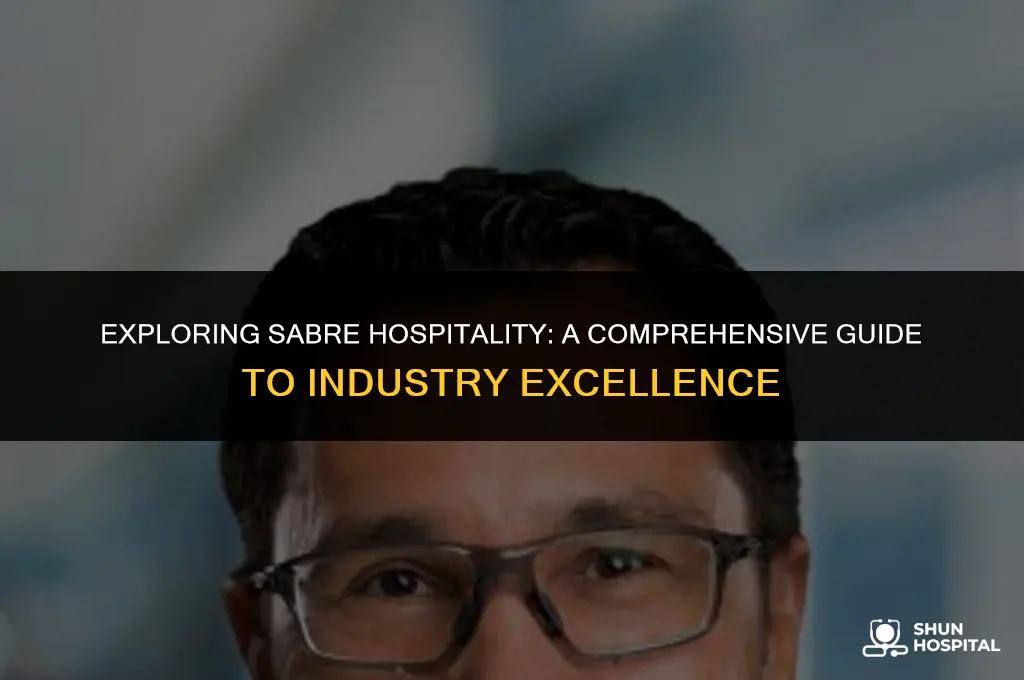 what is sabre hospitality