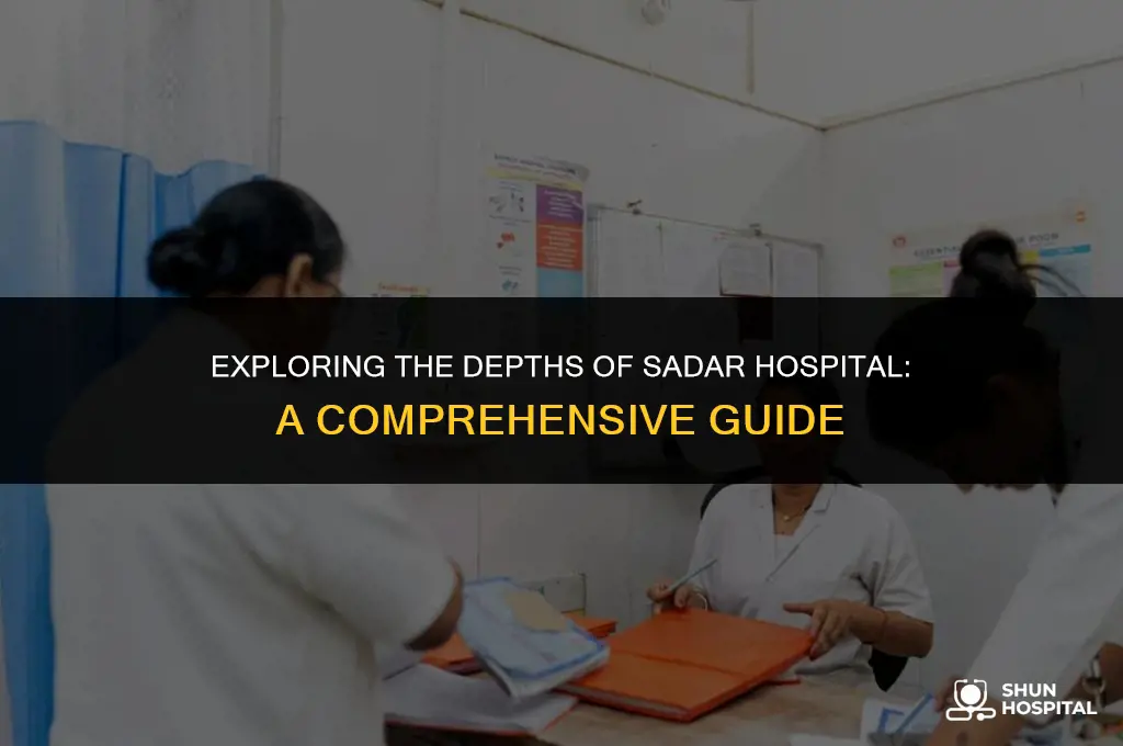 what is sadar hospital