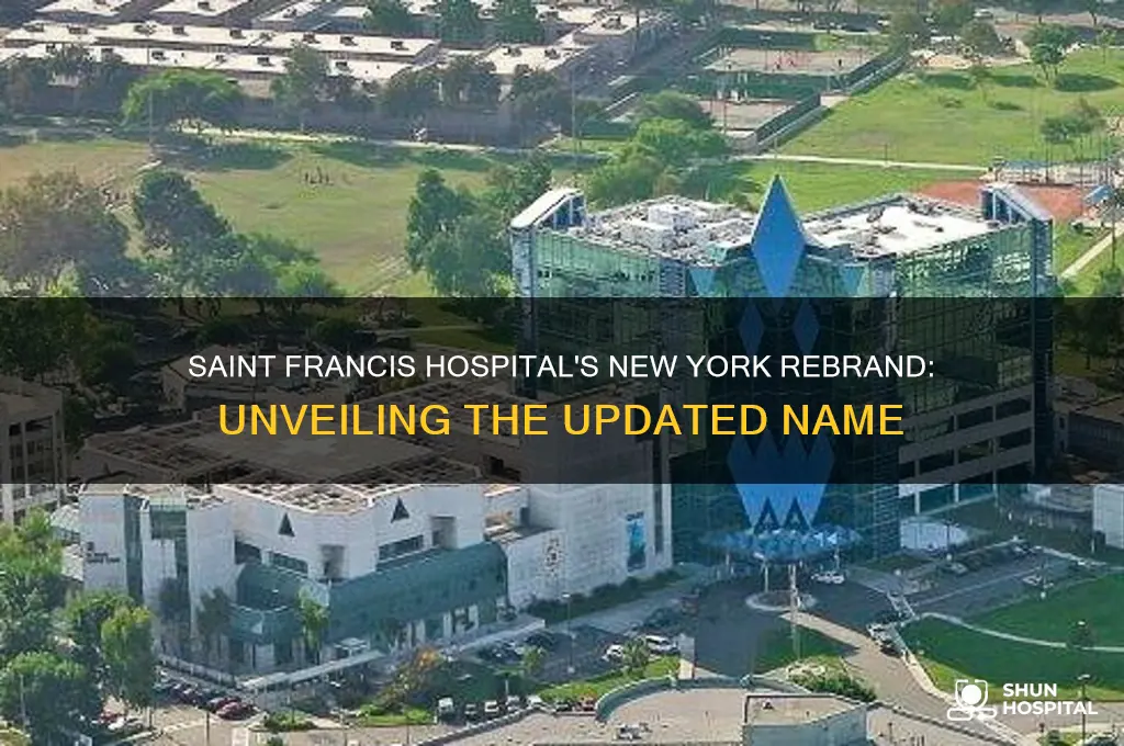 what is saint francis hospital new name new york