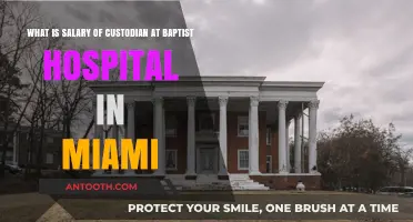 Custodian Salary at Baptist Hospital Miami: What to Expect