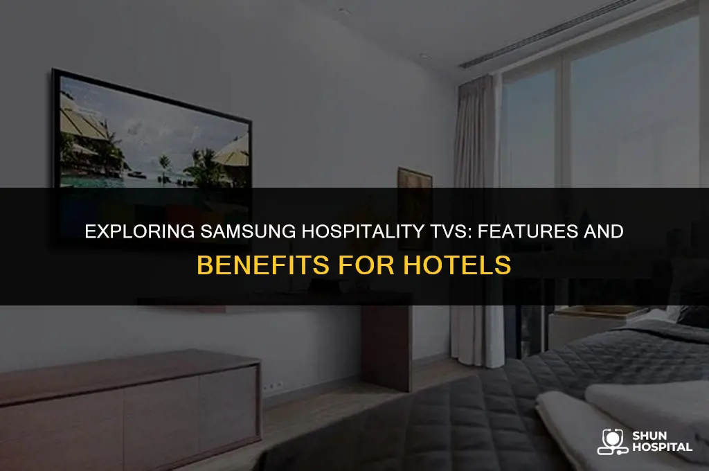 what is samsung hospitality tv