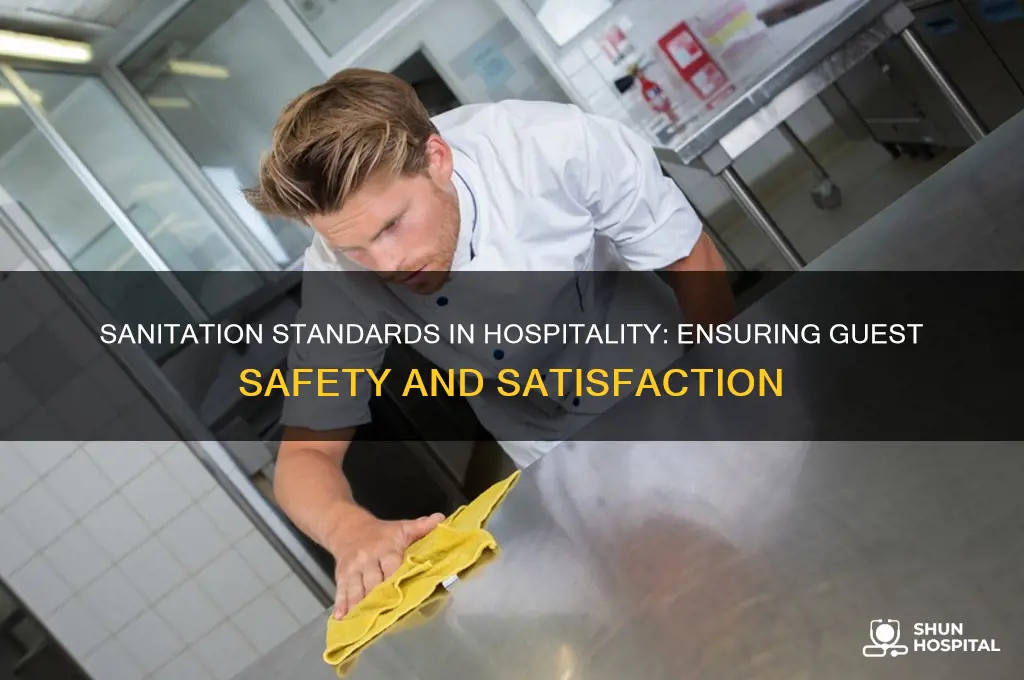 what is sanitation as it regards to the hospitality industry