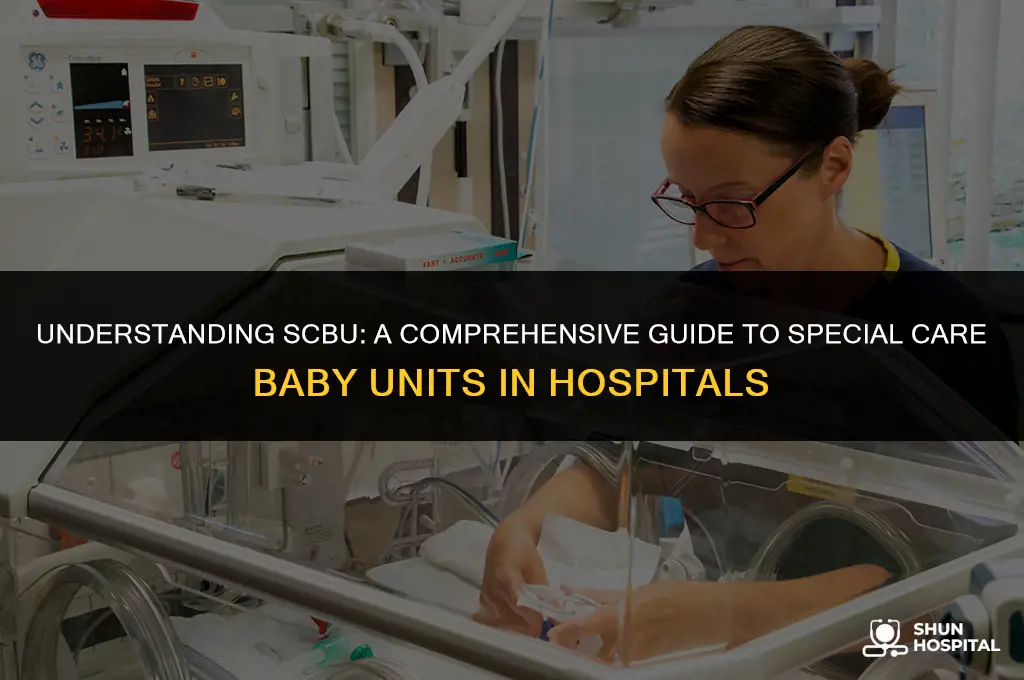 what is scbu in hospital