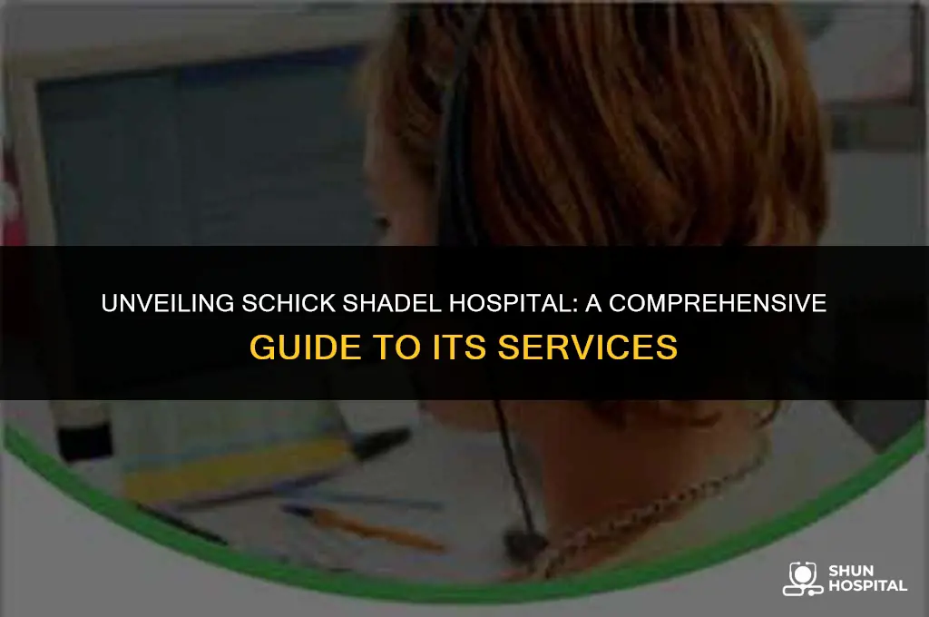 what is schick shadel hospital