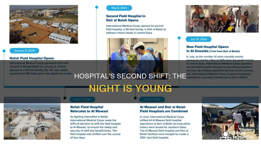 what is second shift at a hospital