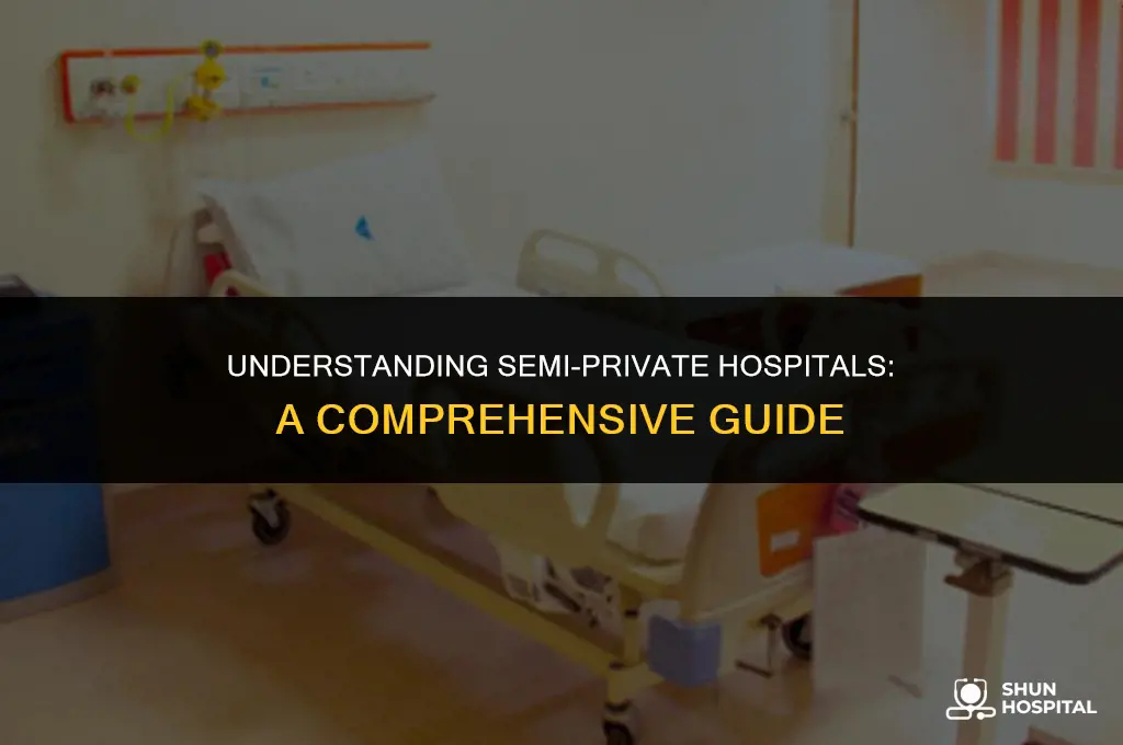 what is semi private hospital