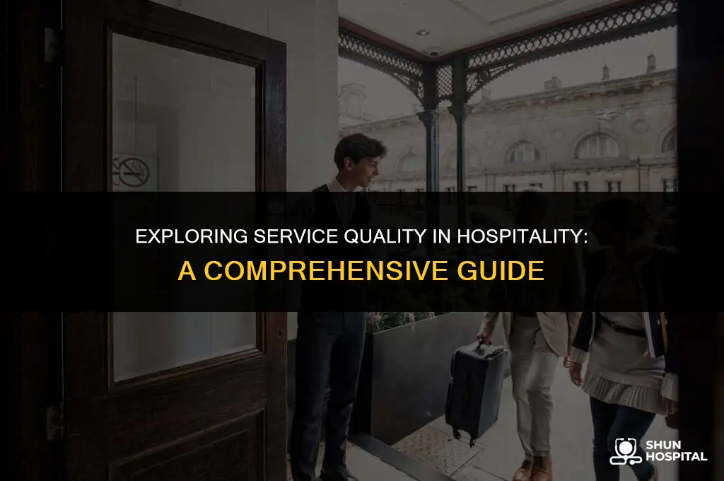 what is service quality hospitality