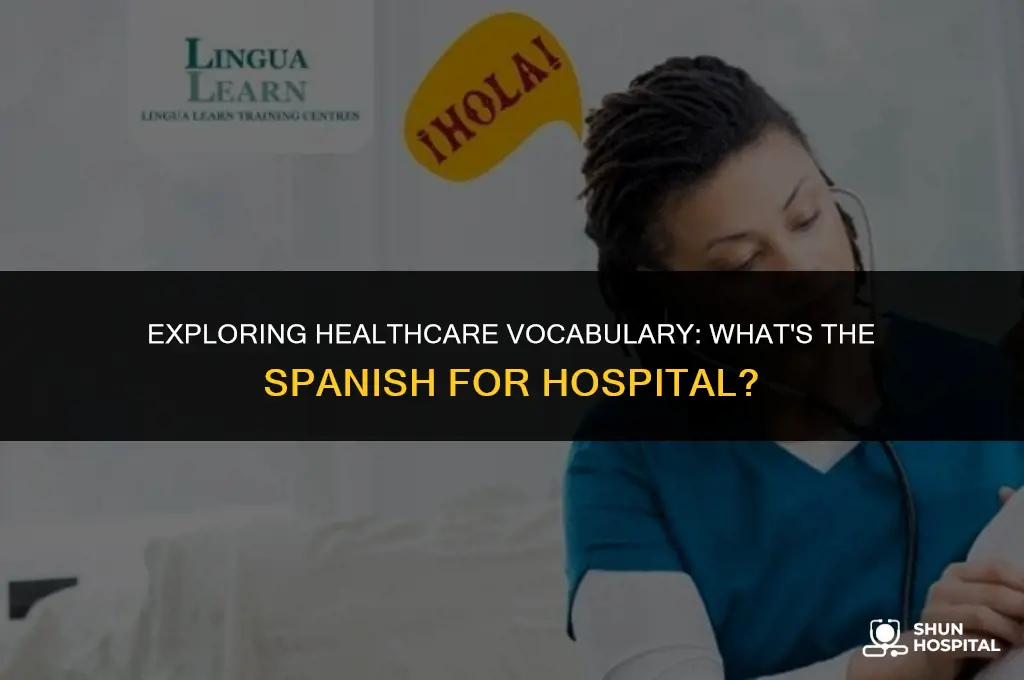 what is spanish for hospital