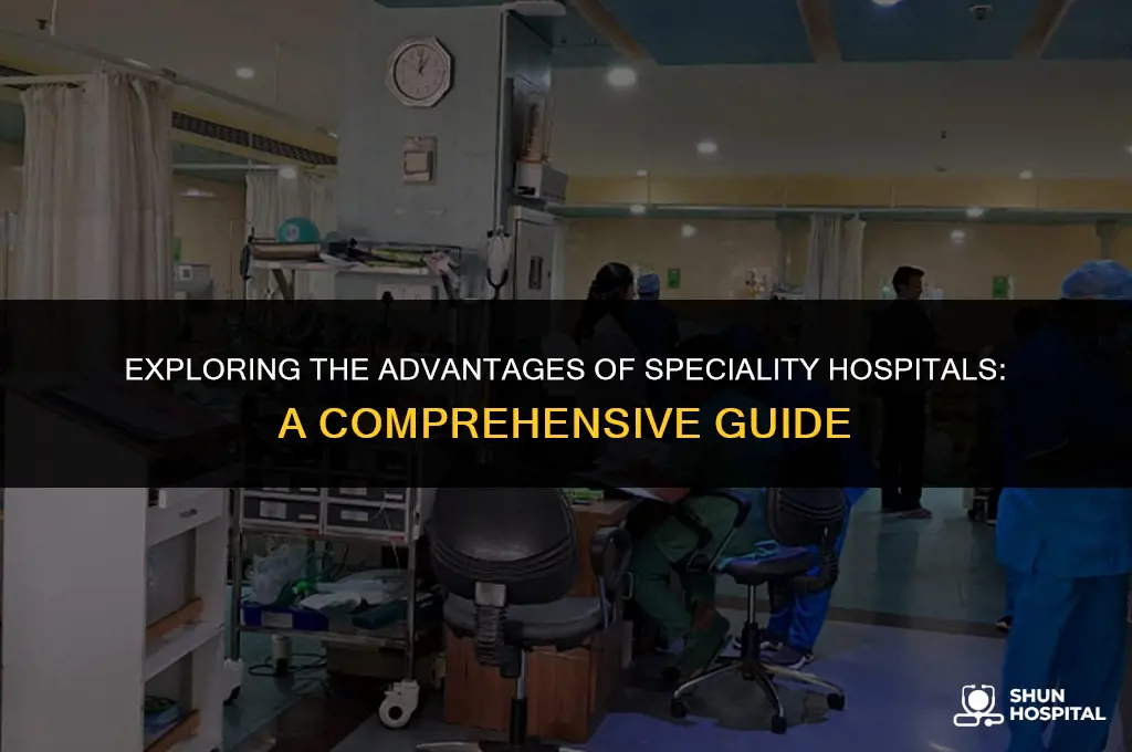 what is speciality hospital