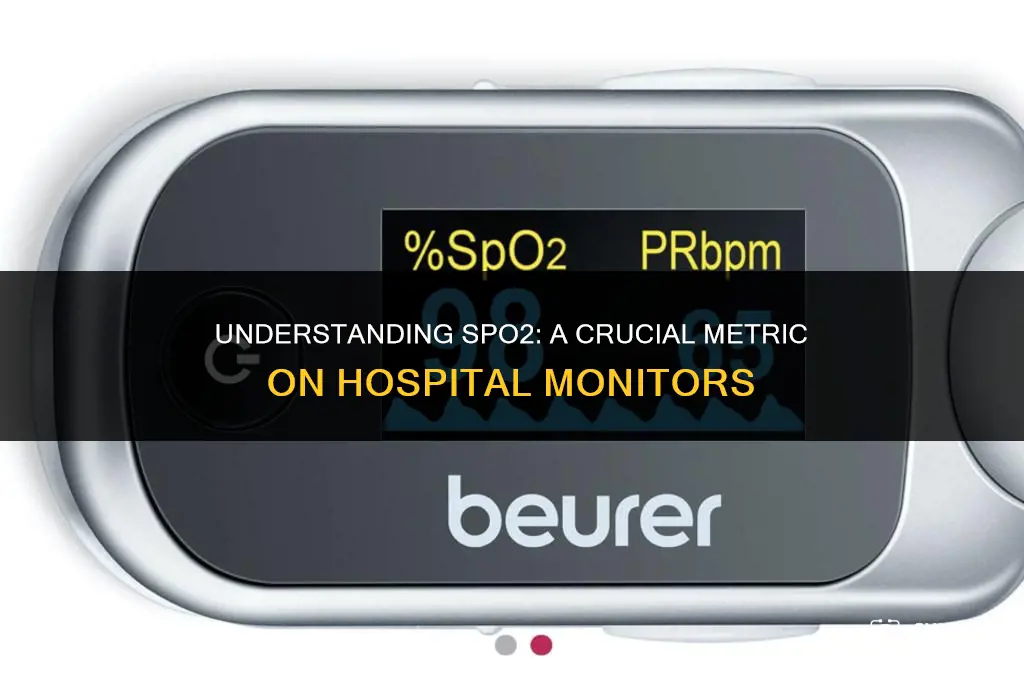 what is spo2 on hospital monitor
