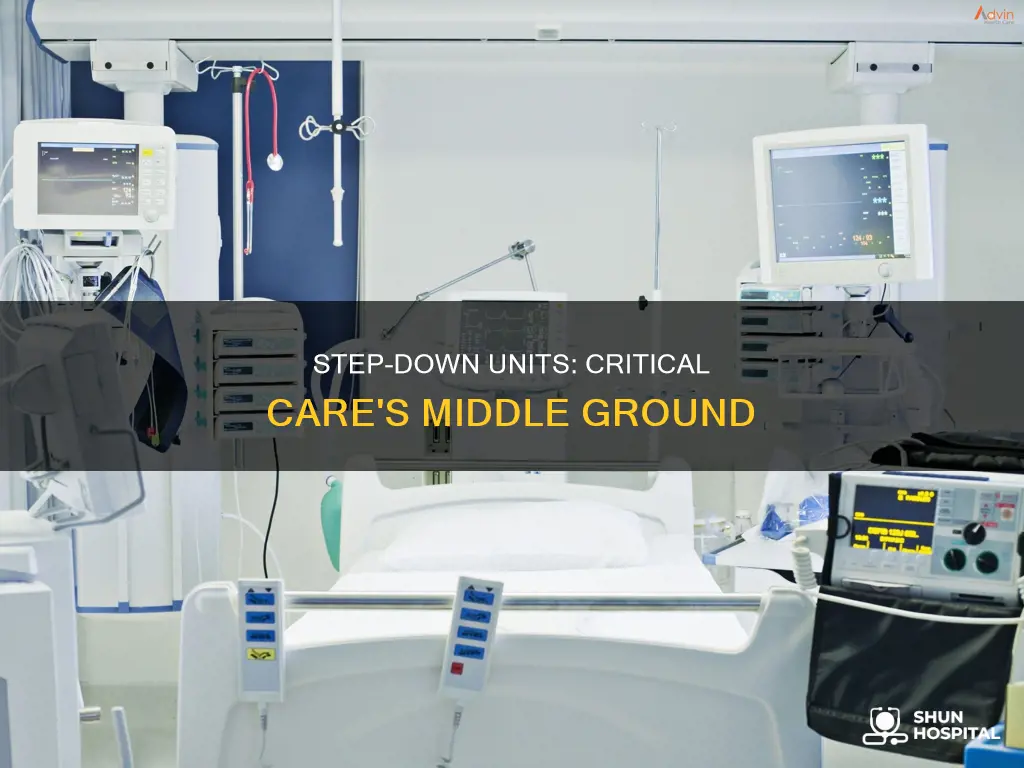 what is step down unit in hospital