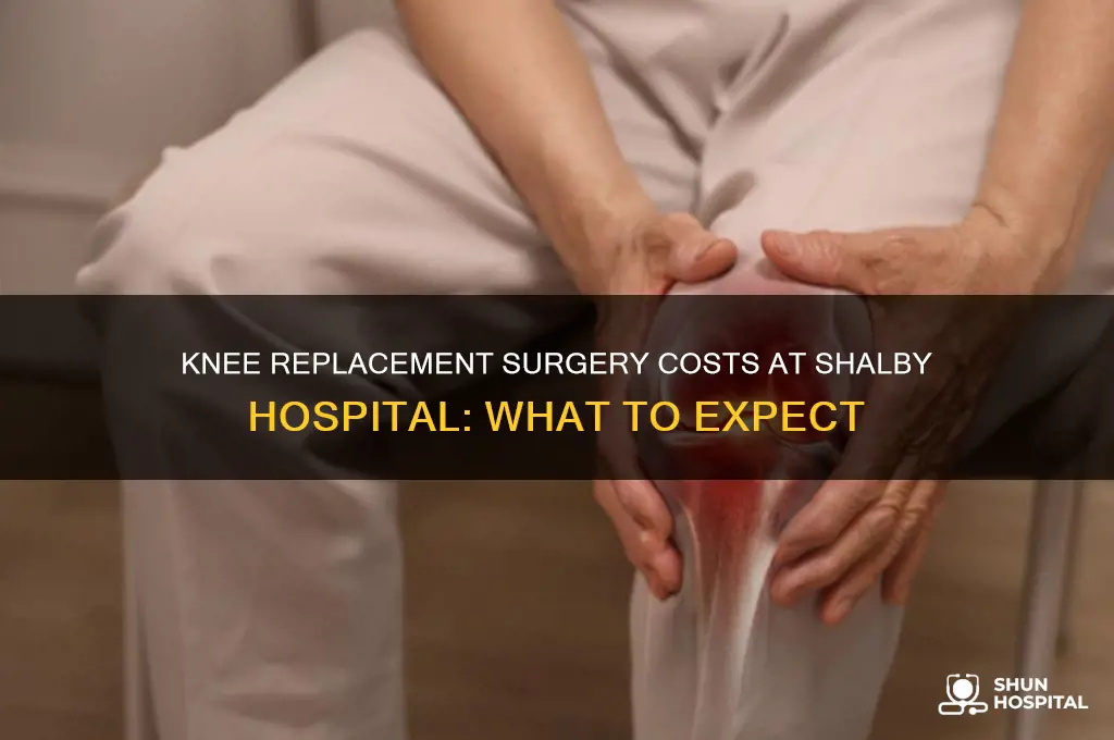 what is surgery charge of knee replacement of shalby hospital