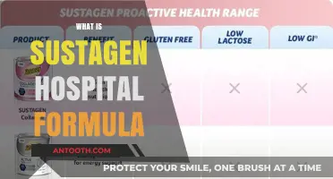 Understanding Sustagen Hospital Formula: A Comprehensive Guide