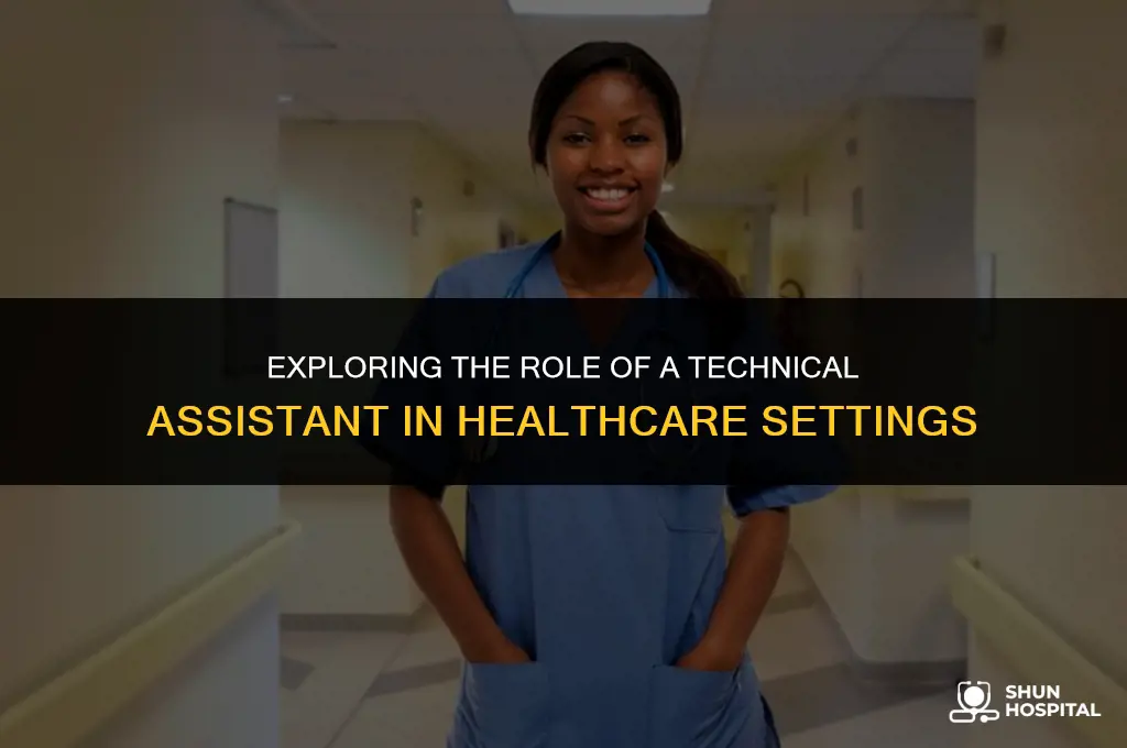 what is technical assistant hospital