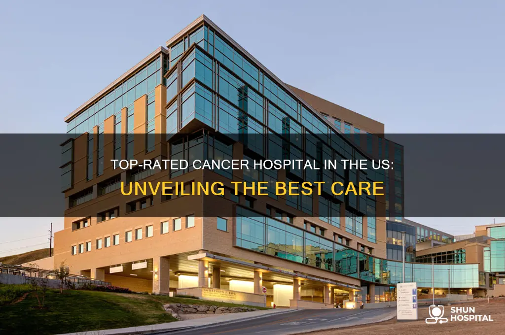 what is the 1 rated cancer hospital in the us