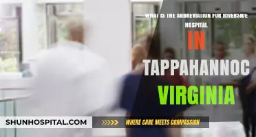 Riverside Hospital Tappahannock VA: Unveiling Its Official Abbreviation