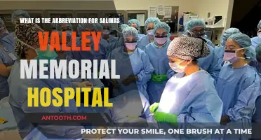 Salinas Valley Memorial Hospital: Understanding Its Official Abbreviation