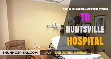 Huntsville Hospital: Address and Phone Number Guide for Visitors