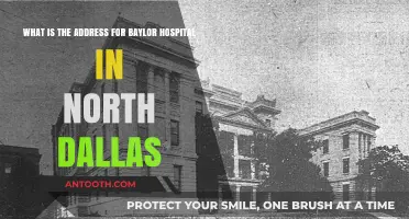 Baylor Hospital North Dallas: Finding the Exact Address Easily