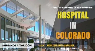 Good Samaritan Hospital Colorado: Location and Address Guide