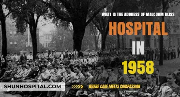 Malcolm Bliss Hospital's 1958 Location: Uncovering the Historic Address