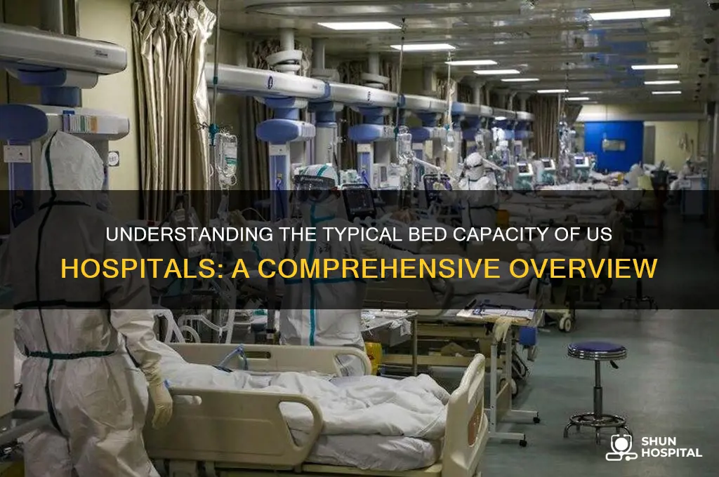 what is the average capacity of a us hospital