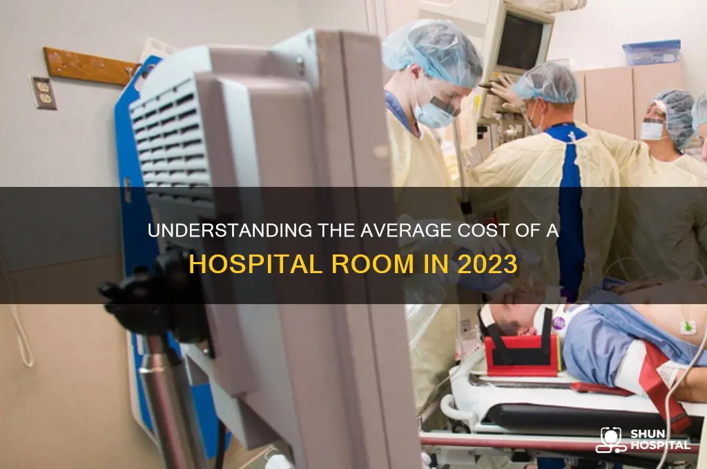 what is the average cost of a hospital room
