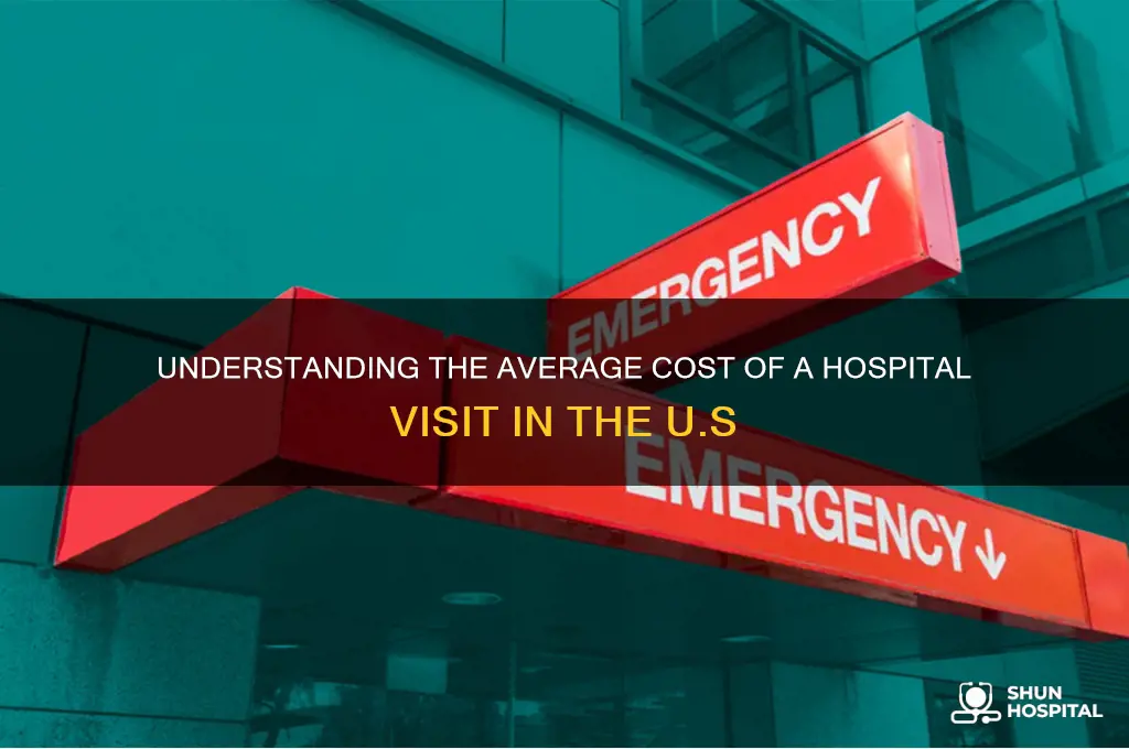 what is the average cost of a hospital visit
