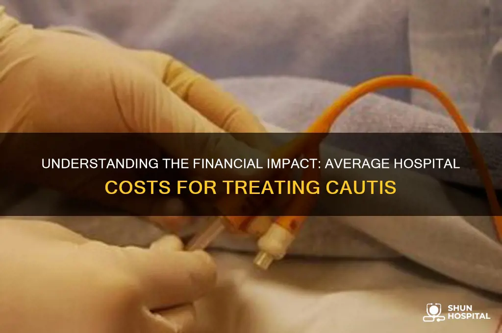 what is the average cost to hospitals for treating cautis