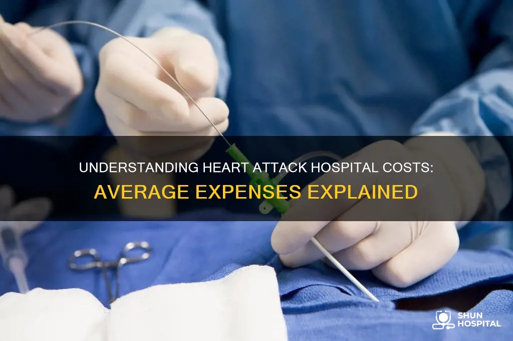 what is the average hospital cost for a heart attack