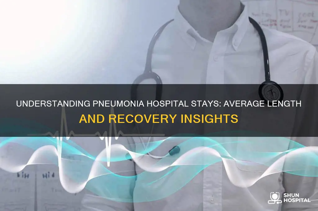 what is the average length of hospital stay for pneumonia
