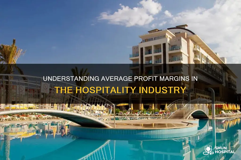 what is the average profit margin in the hospitality industry