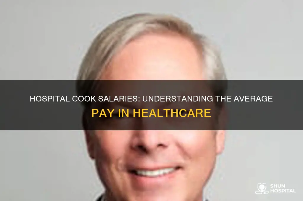 what is the average salary for a hospital cook