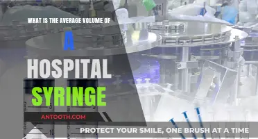 Understanding Standard Hospital Syringe Sizes and Average Volumes