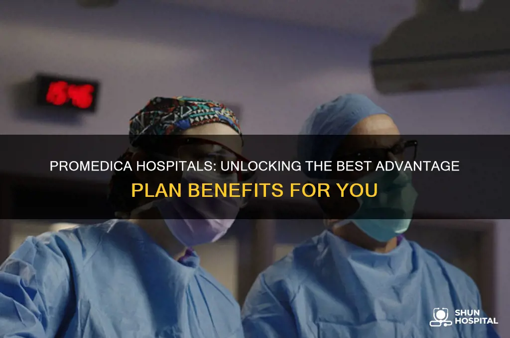 what is the bes advantage plan for promendica hospitals
