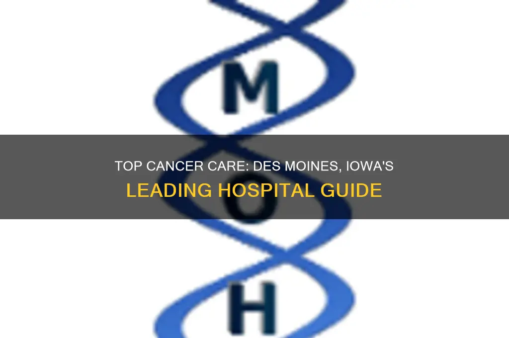 what is the best cancer hospital in des moines iowa