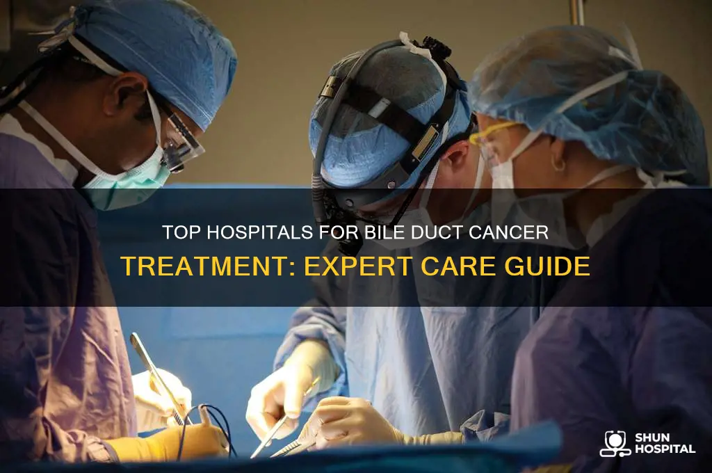 what is the best hospital for bile duct cancer