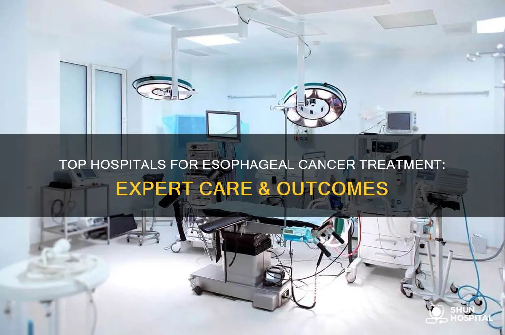 what is the best hospital for esophageal cancer treatment
