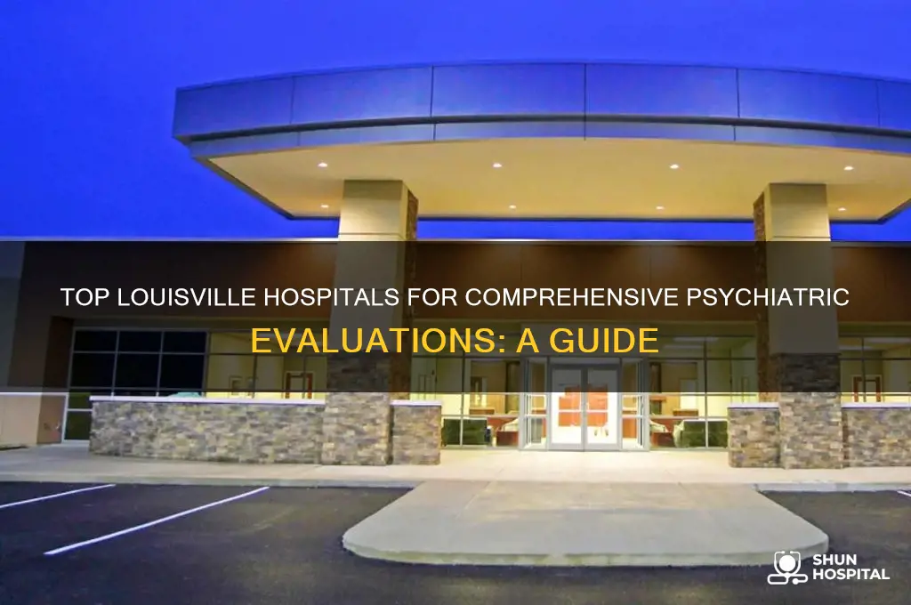 what is the best hospital in louisville for psych evaluation