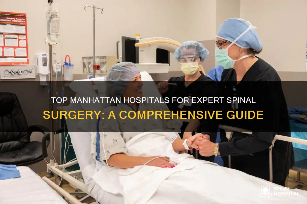 what is the best hospital in manhattan for spinal surgery