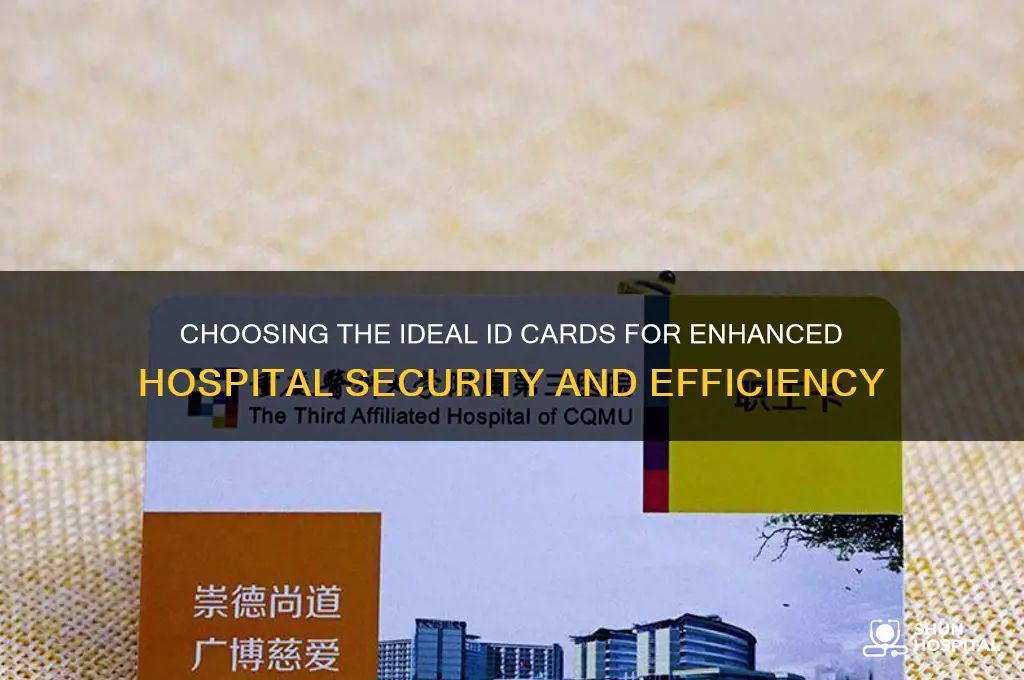 what is the best kind of id cards for hospitals