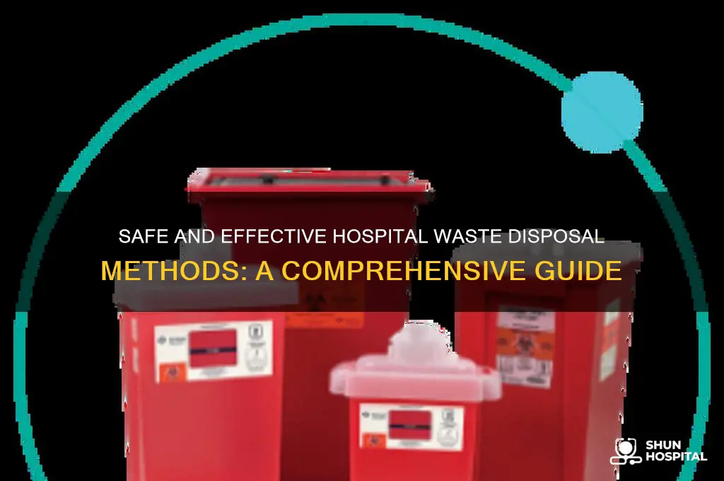 what is the best method to dispose hospital waste