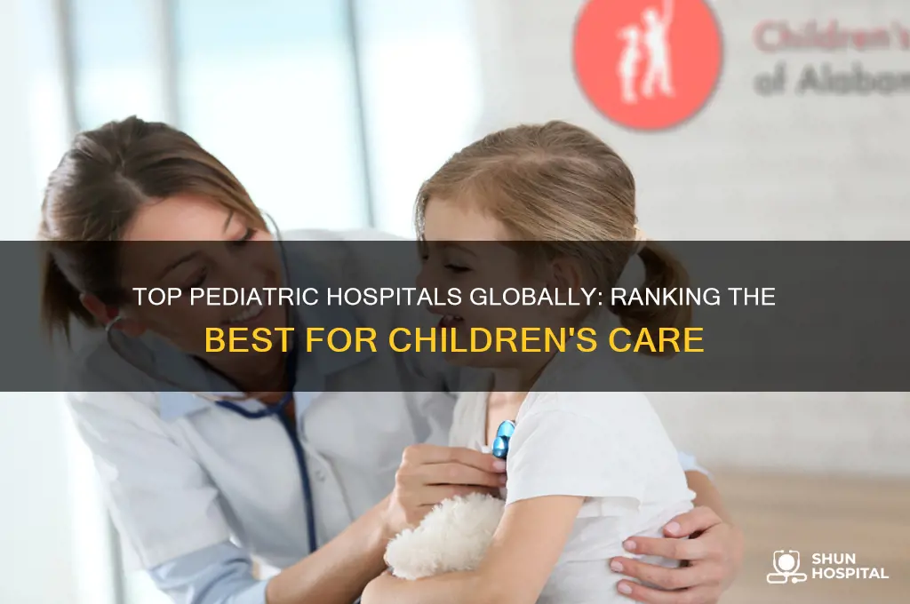 what is the best pediatric hospital in the world