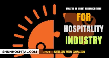 Crafting Impactful Research Titles for Hospitality Industry Innovation and Growth