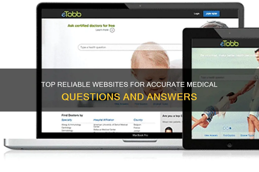 what is the best website to ask medical questions