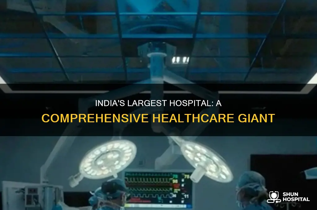 what is the biggest hospital in india